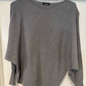 Boohoo Women's Gray Sweater